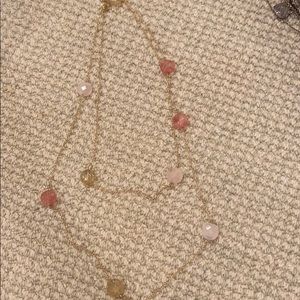 Layered gold necklace